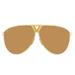 Louis Vuitton Accessories | Men's Metallic Tonca Gold Mirrored Sunglasses | Color: Black/Gold | Size: Os