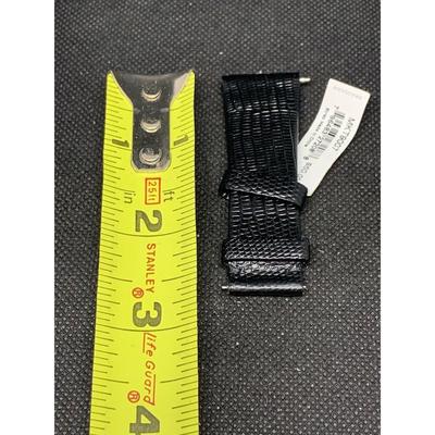 Michael Kors Jewelry | Michael Kors Genuine Leather Half Watch Band Straps 18mm S303 | Color: Black | Size: One Size