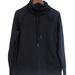 Athleta Tops | Athleta Women's Cinch Popover Sweatshirt Medium Cowl Neck Black Wicking | Color: Black | Size: M