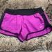 Nike Shorts | Nike Gym Shorts Dri Fit Performance Purple Lined Running Womens Size Medium | Color: Black/Purple | Size: M