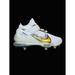 Nike Shoes | Nike Force Zoom Trout 7 Metal Baseball Cleats White/Gold Ci3134-106 Men’s Size 9 | Color: Gold/White | Size: 9