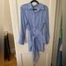Free People Dresses | Free People Shirtdress | Color: Blue/White | Size: S