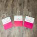 Kate Spade Bags | Kate Spade Set Of Three Pink And White Shopping Bags | Color: Pink/White | Size: Os