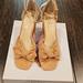 Jessica Simpson Shoes | Jessica Simpson Tan Suede Wedges 8.5 | Color: Tan | Size: 8.5