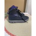 Nike Shoes | Nike Acg Kids Boots Purple/Gray Leather Back Rubber Front Size 11c | Color: Purple | Size: 11b
