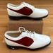 Nike Shoes | Nike Golf Air Comfort Veranda Last Oxford Cleats Size 6.5 | Color: Red/White | Size: 6.5