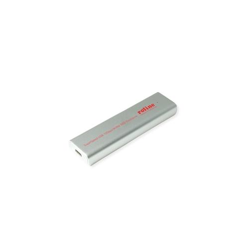 ROLINE Externes SSD-Gehäuse, M.2, NVMe zu USB 3.2 Gen 2 Typ C