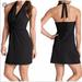 Athleta Dresses | New Athleta Go Anywhere Halter Dress Black Activewear Travel Womens Size 4 | Color: Black | Size: 4