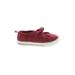 OshKosh B'gosh Sneakers: Burgundy Solid Shoes - Size 6-9 Month