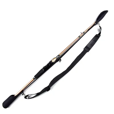 Canvas Foldable Fishing Rod Case Double-layer Fishing Rod Carrier
