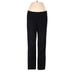 Theory Casual Pants - High Rise Straight Leg Boyfriend: Black Bottoms - Women's Size 4