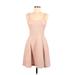 Maitai Casual Dress - A-Line: Tan Paisley Dresses - Women's Size Medium
