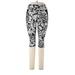 Calvin Klein Performance Active Pants - Mid/Reg Rise Skinny Leg Cropped: Ivory Activewear - Women's Size Large