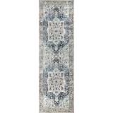 Blue 2'6" x 6' Indoor Area Rug - World Menagerie Funderburk Area Rug Polypropylene | Wayfair FD08FBFCA637406CB845E284A972F1D9