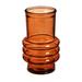 Highland Dunes Aloria Glass Table Vase Glass in Brown | 6.69 H x 3.94 W x 3.94 D in | Wayfair 66C24C484E3C4398963088346A355223