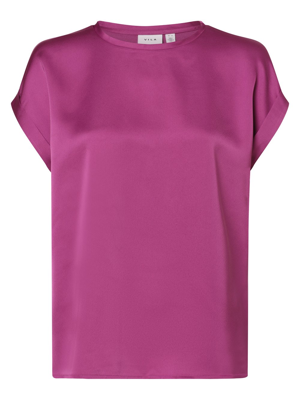 Vila Blusenshirt Damen himbeer, 34