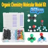 Set di strutture atomee da 267 pezzi Kit di modelli molecolari chimici molecole di chimica
