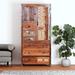 Maadze Solid Wood Freestanding Wardrobe Cabinet - N/A