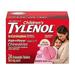 Tylenol Children s Chewables with 160 mg Acetaminophen Pain Reliever & Fever Reducer for Kids Cold + Flu Symptoms Headache Sore Throat & Toothache Aspirin-Free Bubble Gum 24 ct