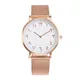 Mode-Design Arabisch Uhr Frauen Uhren Luxus Rose Gold Edelstahl Quarz Armbanduhr Damen Uhren Uhr
