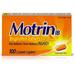 Motrin Ibuprofen Caplets - For Fever Common Cold Headache Backache Muscular Pain Arthritis Toothache - 100 / Box | Bundle of 2 Boxes