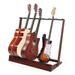 verovita Guitar Stand Rack for Multiple Guitars 7 holder wood Guitar Stand Folding Guitar Rack for Classical Acoustic Electric Bass Guitar Display