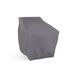 Covermates Outdoor Squared Back Adirondack Chair Cover - Water Resistant Polyester Drawcord Hem Mesh Vents Seating and Chair Covers-Charcoal