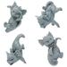 Cglfd Planter Pot Hanger Resin Hanging Dragon Statue Planter Hanger Dragon Sculpture Pot Huggers Dragon Figurines Garden Statues Garden Figures Decoration For Garden