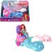 Disney Princess Toys Mermaid Ariel Doll and Chariot