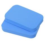 Uxcell Ping Pong Table Tennis Paddle Racket Rubber Cleaning Sponge Blue 2 Pack