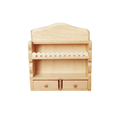 Home Decorations Simulated Wooden Frame Cabinet Furniture Display Showcase Miniture Miniature Dolls Drawer Decorate