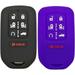 2Pcs Smart Key Fob Cover Keyless Entry Remote Case Pouch Shell Protector for 2018 2019 2020 2021 2022 Honda