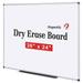 Comix Magnetic Dry Erase Board 36 x 24 inches Wall Mounted Whiteboard Aluminum Frame White Board with Pen Tray for Office School Home