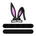 Headphones Gaming Decor Bunny Ear Decoration Girls Accessories Cosplay Funny Rabbit for Headset