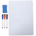 Magnetic Memo Pad Blank Message Note Office Stickers Whiteboard Notepad Refrigerator Graffiti Soft Rubber