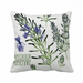 Purple Lavender Watercolor Flower Throw Pillow Sleeping Sofa Cushion Cover