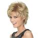 ZTTD Fashion Women s Sexy Full Bangs Wig Short Wig Curly Wig Styling Cool Wig Gold