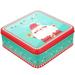 Candy Box Holiday Tins Christmas Crackers Home Accents Decor Light House Decorations for Case Cookie Container Child