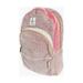 Hemp Laptop Backpack Eco friendly Unisex Organic Hemp Bag handcrafted by the best artisans in Nepal- Orchid