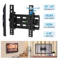 iMounTEK TV Wall Mount TV Wall Bracket TV Stand for 15-43in Flat TV Max Hole Distance 200x200mm Hold Up to 55lbsÂ±15Â°Tilt Black