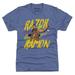 Men's 500 Level Heather Blue Razor Ramon Bad Guy Premium Tri-Blend T-Shirt