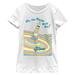 Girl's Youth Mad Engine White Dr. Seuss Oh the Places You'll Go Cover Graphic T-Shirt