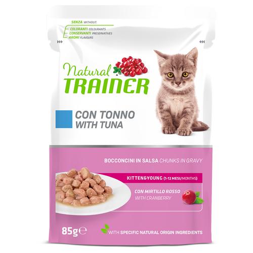 24x85g Natural Trainer Kitten & Young Thunfisch Katzenfutter nass