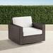 Palermo Swivel Lounge Chair in Bronze Finish - Rain Marsala, Standard - Frontgate