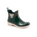 Women's Smith Rock Gloss Chelsea Weather Bootie by Pendelton in Green (Size 6 M)