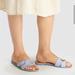 Coach Shoes | Coach Essie Periwinkle Mule Sandals Sz 6 | Color: Blue/Purple | Size: 6