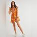 Free People Dresses | Free People Looking Glass Mini Dress Size S | Color: Orange | Size: S