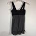 Lululemon Athletica Tops | Lululemon Black Gray Sport Bra Built In Tank / Top Women Size 6 | Color: Black/Gray | Size: 6