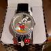 Disney Accessories | Authentic Disney Mickey Mouse Watch | Color: Black/Silver | Size: Os