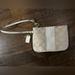 Coach Bags | Coach Wristlet Wallet Tan Logo Signature Tan White | Color: Tan/White | Size: Os